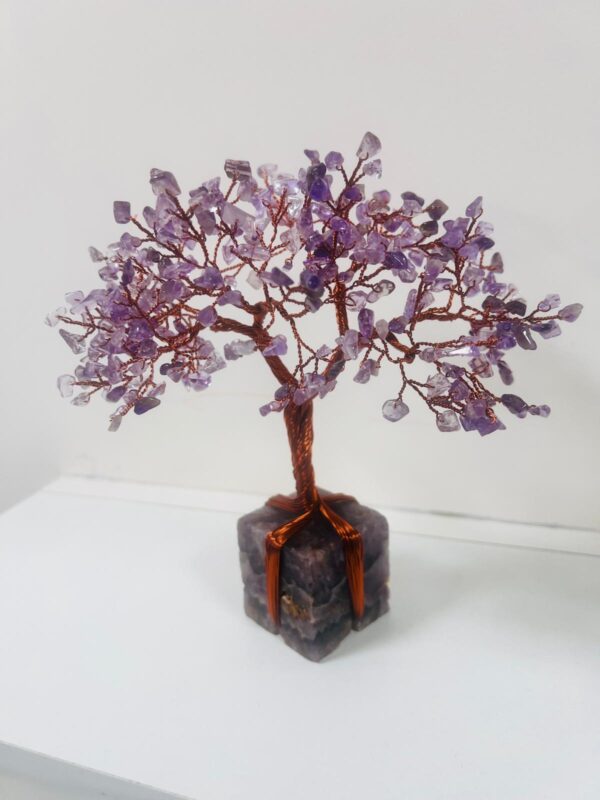 Amethyst Crystal Tree With Amethyst Base 300 Crystals