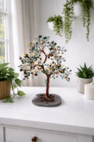 Abundance crystal tree