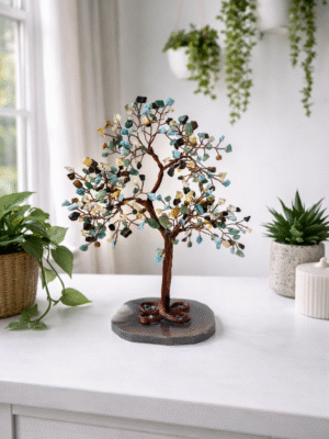 Abundance crystal tree