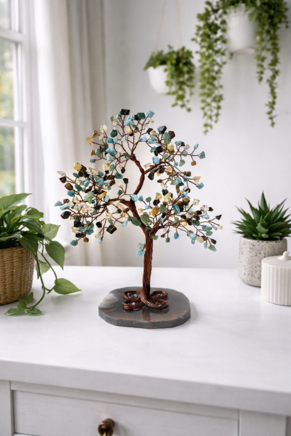 Abundance crystal tree