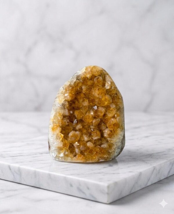 Genuine Citrine Geode  1.248 KG  AAA + Grade