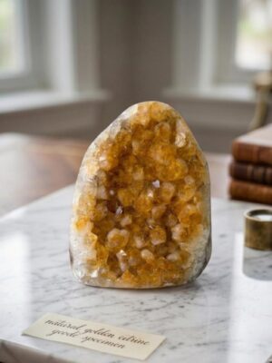 Genuine Citrine Geode  1.248 KG  AAA + Grade