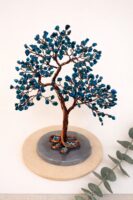 Apatite Copper wire crystal tree