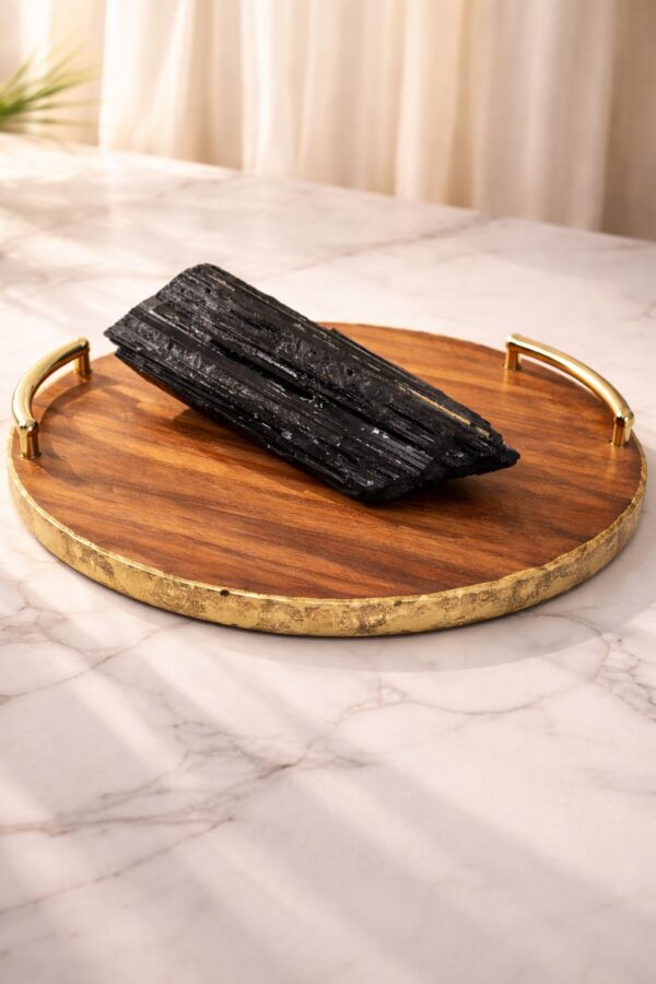 Raw Black Tourmaline Crystal 470 Gram - 550 Gram