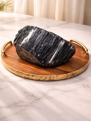 Raw Black Tourmaline Crystal 670 Gram