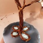 Amazonite Crystal Tree with 300 Stones & Copper Wire