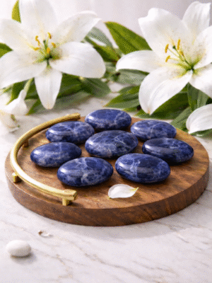 Sodalite Palm Stone