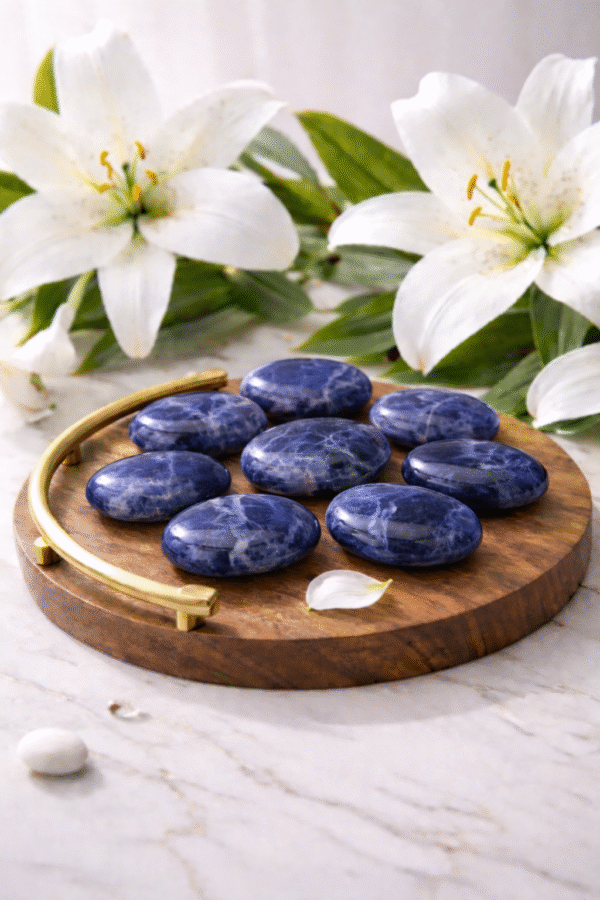 Sodalite Palm Stone