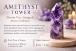 Amethyst Crystal Tower (6–7 cm)