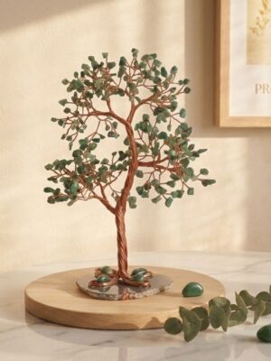Green Jade Crystal Tree