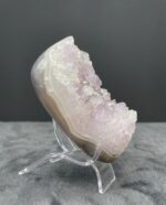 Amethyst Heart Crystal 4.5"