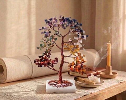 7 Chakra Crystal Tree