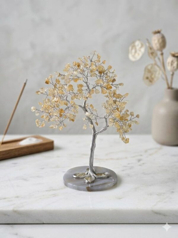 Citrine crystal Tree 300 crystals