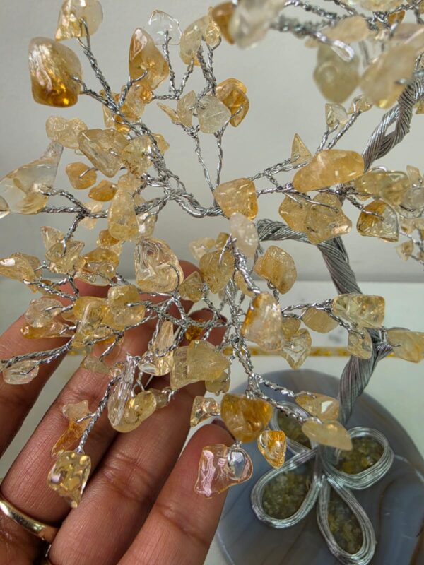 Citrine crystal Tree 300 crystals